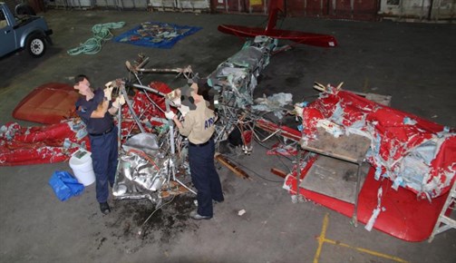 Figure 21: Wreckage reconstruction